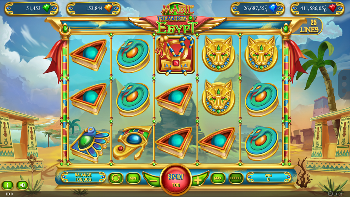 Magic treasures of Egypt Magic treasures of Egypt