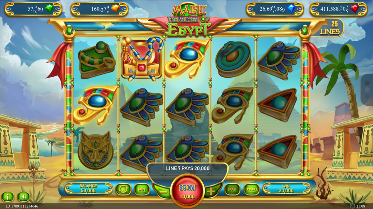 Magic treasures of Egypt Magic treasures of Egypt