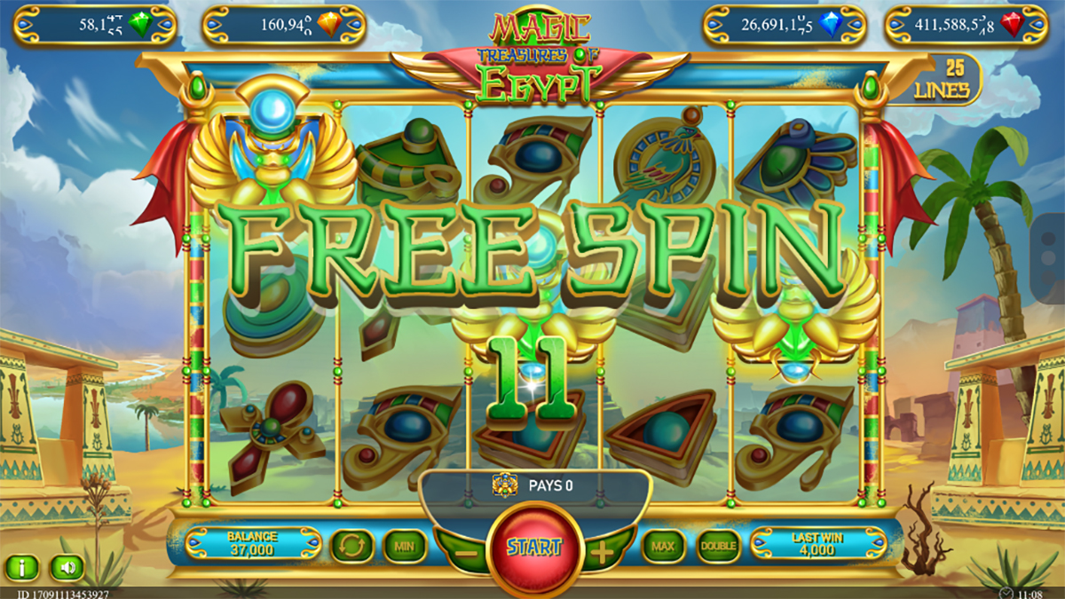 Magic treasures of Egypt Magic treasures of Egypt