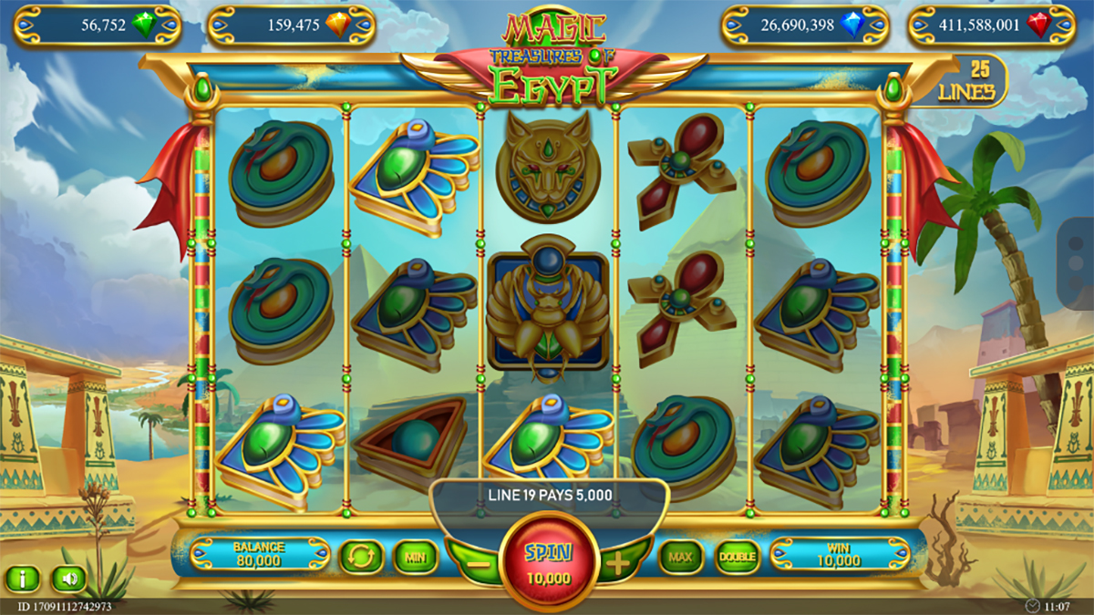 Magic treasures of Egypt Magic treasures of Egypt