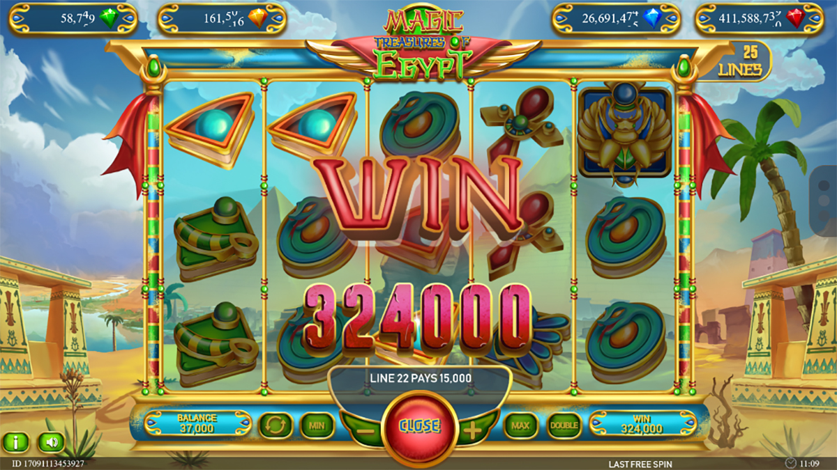 Magic treasures of Egypt Magic treasures of Egypt