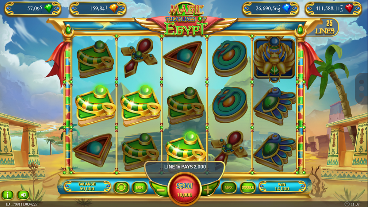 Magic treasures of Egypt Magic treasures of Egypt